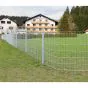 Doppelstabmattenzaun David 6/5/6 mm - Ausführung: verzinkt, Höhe: 223 cm, Länge: 251 cm