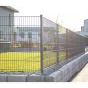 Doppelstabmattenzaun Goliath 8/6/8 mm - Ausführung: anthrazit beschichtet, Höhe: 163 cm, Länge: 251 cm