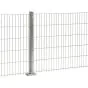 Doppelstabmattenzaun Goliath 8/6/8 mm - Ausführung: verzinkt, Höhe: 203 cm, Länge: 251 cm