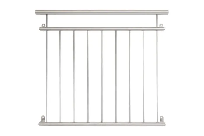 Französischer Balkon „Classic“ - Länge: 127 cm, Material: Edelstahl