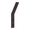 Garderobenhaken aus Metall - schwarz matt, 150 mm