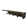 Ablage aus Metall - schwarz, 400 mm