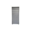 Seitenwand für Pergola Dallas - Lamellen verstellbar – Farbe: graualuminium, Breite: 980 mm, Höhe: 2300 mm