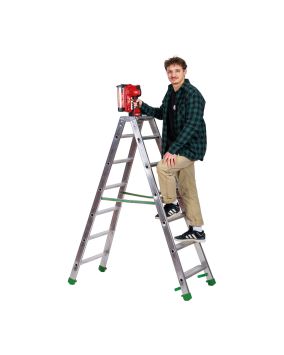 Stehleiter Alu-Stufen Light Star