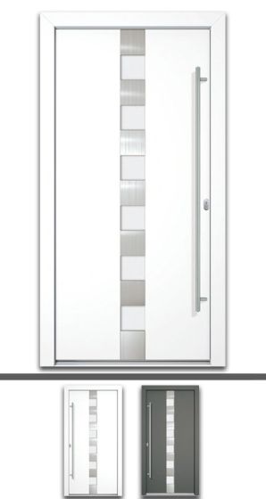 Aluminiumtür Mod. Jupiter - 1100 x 2100 mm (B x H)