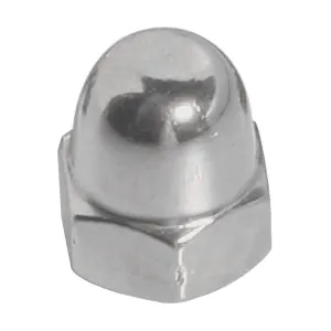 Hutmuttern für Bolzenanker, ø 8 mm, 20 Stück