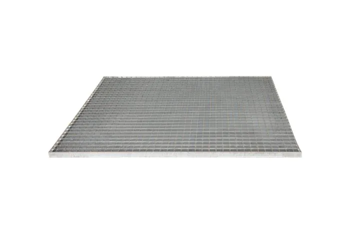 Edelstahl Gitterrostpodeste 30 x 30 mm