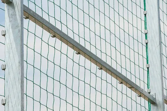 Querstrebe Ecke für Ballfangpfosten - Länge: 2500 mm, Ausführung: verzinkt
