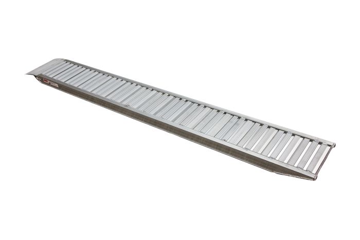 Alu Auffahrtsrampe SteinerRAMP X  - Länge: 2,50 m, max. Belastbarkeit Paar*: 1600 kg, Ausführung: mit Auflageplatte