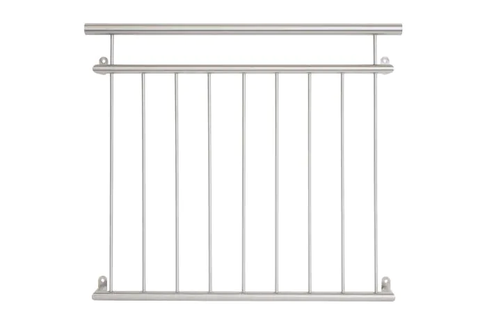 Französischer Balkon „Classic“ - Länge: 127 cm, Material: Edelstahl