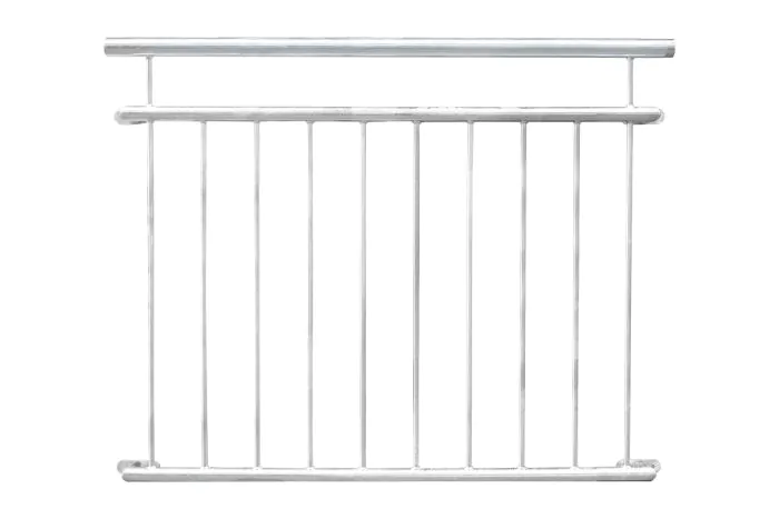 Französischer Balkon „Classic“ - Länge: 127 cm, Material: Stahl verzinkt