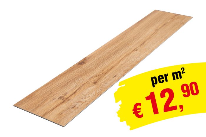 Vinylboden Loose Lay 1220 x 228 x 5 mm (LxBxH) - Modell: MOZART Eiche Dekor