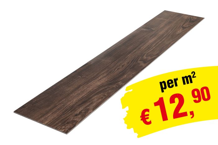 Vinylboden Loose Lay 1220 x 228 x 5 mm (LxBxH) - Modell: SCHUBERT Eiche Dekor
