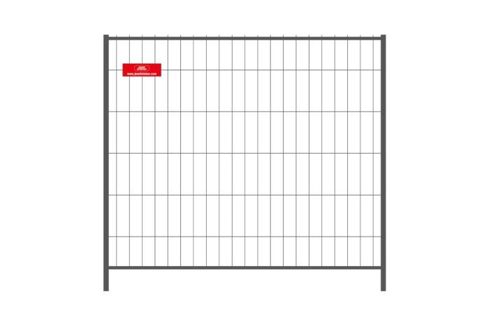 Mobilzaun / Bauzaun - Ausgleichselement Breite: 2,20 m / Höhe: 2,00 m
