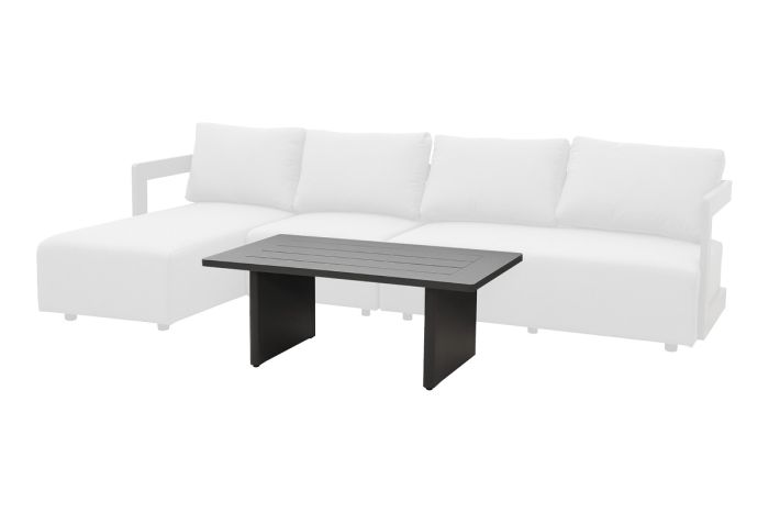 Gartentisch Rio - Breite: 705 mm, Länge: 1200 mm, Höhe: 460 mm