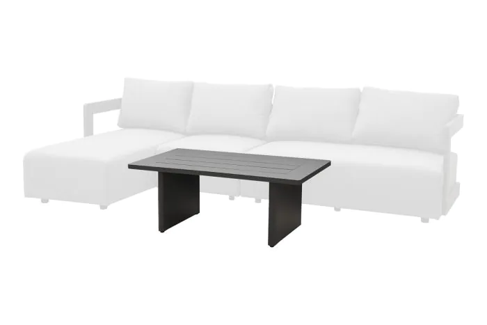Gartentisch Rio - Breite: 705 mm, Länge: 1200 mm, Höhe: 460 mm