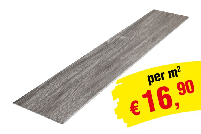 Vinylboden SPC Clicksystem 1220 x 229 x 6,5 mm (LxBxH) - Modell: BEETHOVEN Eiche Dekor
