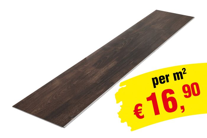 Vinylboden SPC Clicksystem 1220 x 229 x 6,5 mm (LxBxH) - Modell: SCHUBERT Eiche Dekor