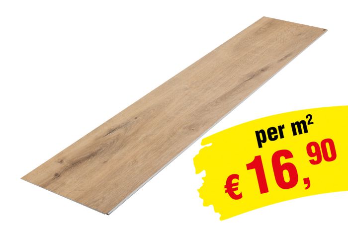 Vinylboden SPC Clicksystem 1220 x 229 x 6,5 mm (LxBxH) - Modell: VIVALDI Eiche Dekor