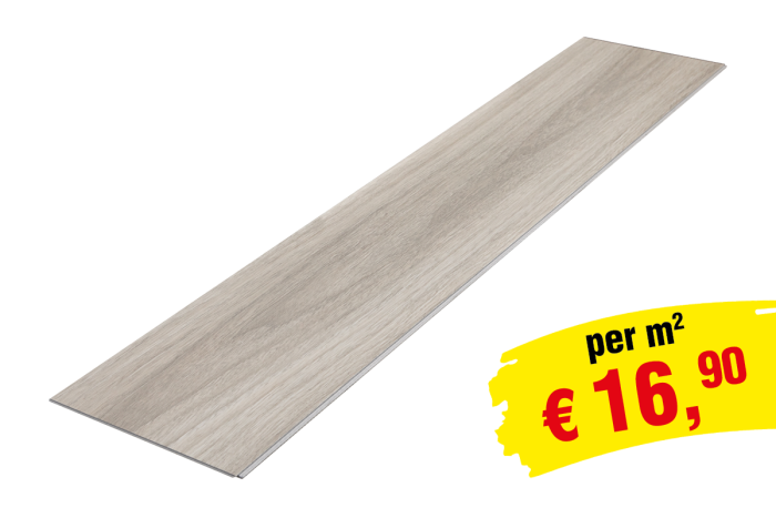 Vinylboden SPC Clicksystem 1220 x 229 x 6,5 mm (LxBxH) - Modell: BRAHMS Walnuss Dekor