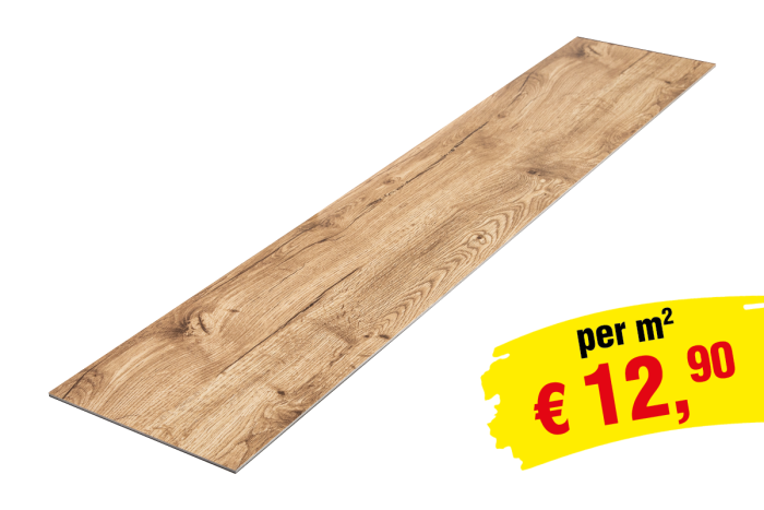 Vinylboden Loose Lay 1220 x 228 x 5 mm (LxBxH) - Modell: HAYDN Eiche Dekor