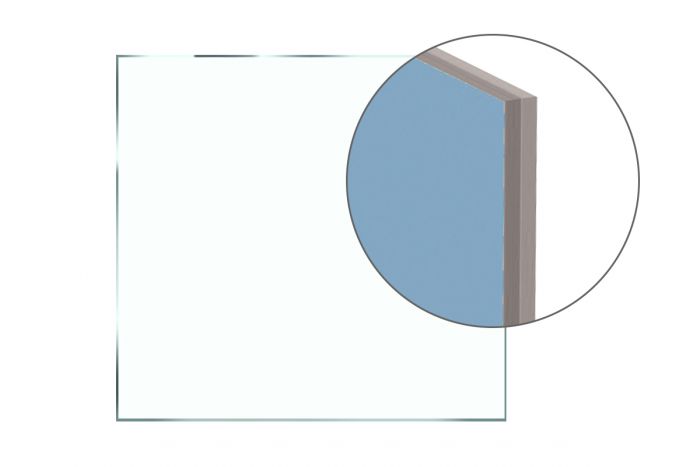 Verbundsicherheitsglas 2 x 8 mm - Ausführung: klar, Glasart: ESG, Hinweis: Preis/m²