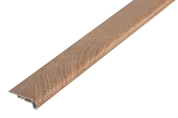 Stufenauflage für Loose Lay Vinyl, 2400 x 55 x 18 mm - Modell: ROSSINI Holz Dekor