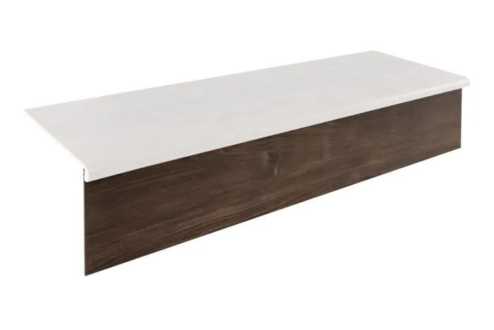 Setzstufe Vinyl 1200 x 200 x 5 mm - Modell: SCHUBERT Eiche Dekor