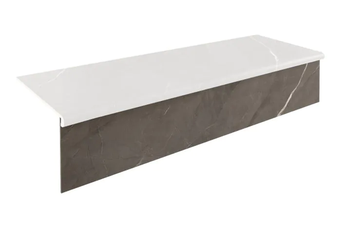 Setzstufe Vinyl 1200 x 200 x 5 mm - Modell: WAGNER Fliesen Dekor