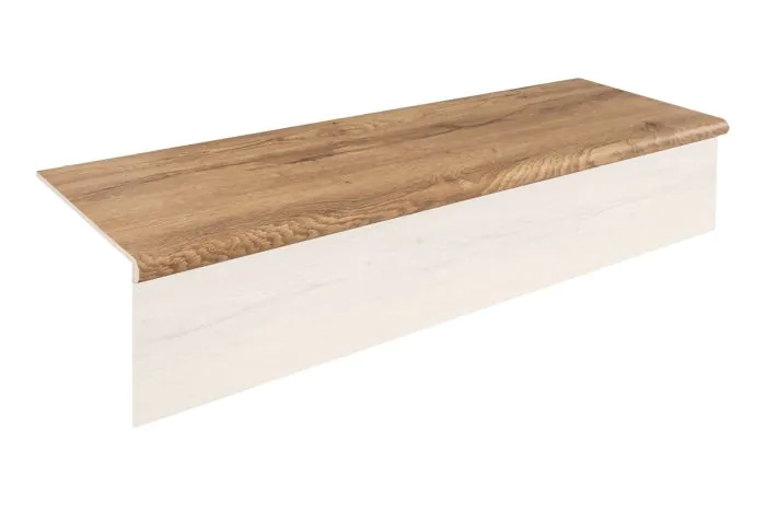 Stufenauflage Vinyl 1200 x 300 x 30 mm  - Modell: HAYDN Eiche Dekor
