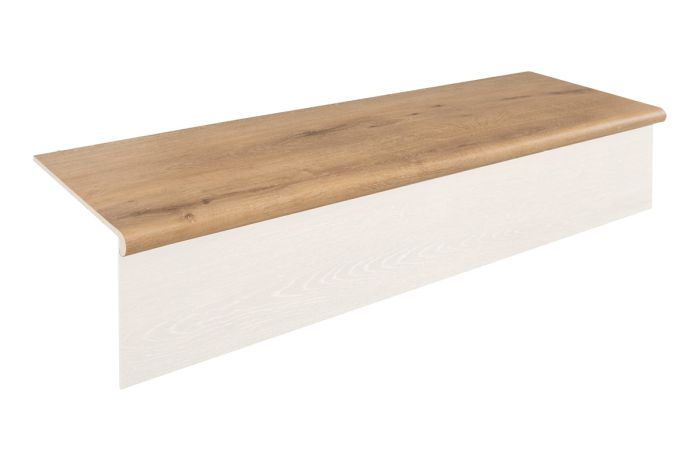 Stufenauflage Vinyl 1200 x 300 x 30 mm  - Modell: VIVALDI Eiche Dekor