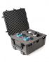 PELI Koffer 1660 - Ausführung: mit Schaumstoff-Einsatz: Rasterschaumstoff zur individuellen Anpassung im Boden, Noppenschaumstoff im Deckel, Gewicht: 15,7 kg