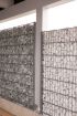 Gittermatten für Gabionenwand - Gittermatte: 6/5/6 mm, Höhe: 103 cm, Länge: 251 cm, Ausführung: anthrazit beschichtet