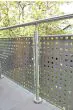 Edelstahl Lochblech mit Quadratlochung 20 x 20 mm - Maße: 800 x 750 x 1,5 mm, m²: 0,60