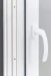 Kunststoff-Fenster weiß - Anschlagrichtung: DIN-links, Breite: 600 mm, Höhe: 800 mm
