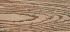 Abschluss Terrassendielen WPC - Länge: 2900 mm, Querschnitt: 50 x 15 mm, Farbe: Holzoptik dunkelbraun