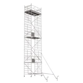 Alu-Fahrgerüst 2. Wahl, Breite: 1,50 m, Länge: 2,50 m - Arbeitsh.: 12,60 m