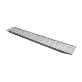Alu Auffahrtsrampe SteinerRAMP X - Länge: 2,50 m, max. Belastbarkeit Paar*: 1600 kg, Ausführung: mit Auflageplatte