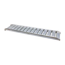 Aluminium Auffahrtsrampe PRO max. Belastbarkeit Paar*: 2400 kg - Länge: 2,42 m