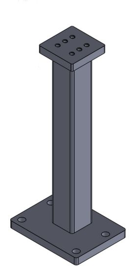 Aufbaukonsole für Ecksteher