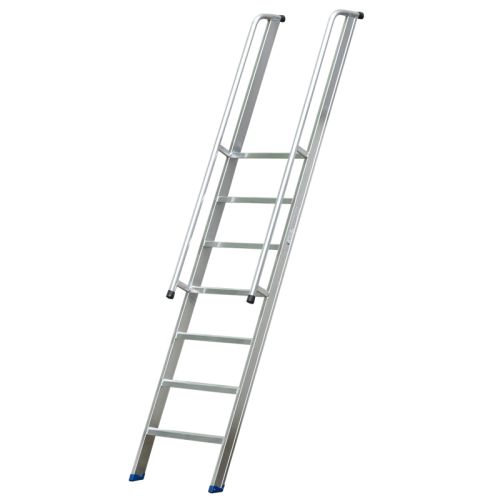 Profi Stufenleiter Mod. 222 mit 2 Handläufen - Stufenanzahl: 7, Länge: 2,96 m