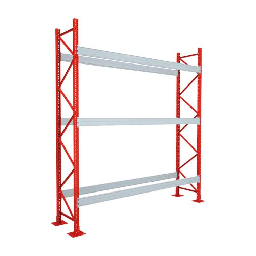 Palettenregal Mod. Max Heavy - Höhe: 4050 mm, Breite: 3600 mm, Tiefe: 800 mm