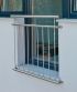 Französischer Balkon „Classic“ - Länge: 103 cm, Material: Stahl verzinkt