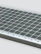 Edelstahl Gitterroststufen 30 x 30 mm - Breite: 1000 mm, Tiefe: 270 mm