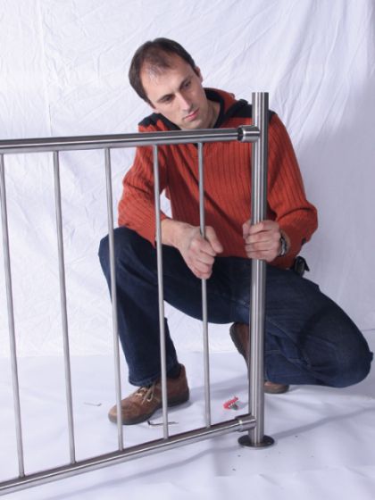 FertigGeländer Edelstahl