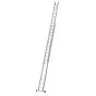 Euro-Profi Schiebeleiter 2-tlg. Mod. S302 - Sprossenanzahl: 2 x 18, Länge max.: ca. 9,40 m