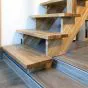 Bausatztreppe Graz - Breite: 1000 mm, Holzart: Eiche lackiert