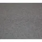 Loungesofa 2-Sitzer links Lissabon aus Aluminium - Aluminiumfarbe: graualuminium, Stofffarbe: dunkelgrau