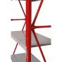 Schwerlastregal Mod. Industrie - Höhe: 2000 mm, Breite: 2005 mm, Tiefe: 500 mm