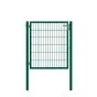 Rohrrahmentor Basic 1-flügelig - Ausführung: grün beschichtet, Höhe: 123 cm, Durchgangslichte: ca. 87 cm